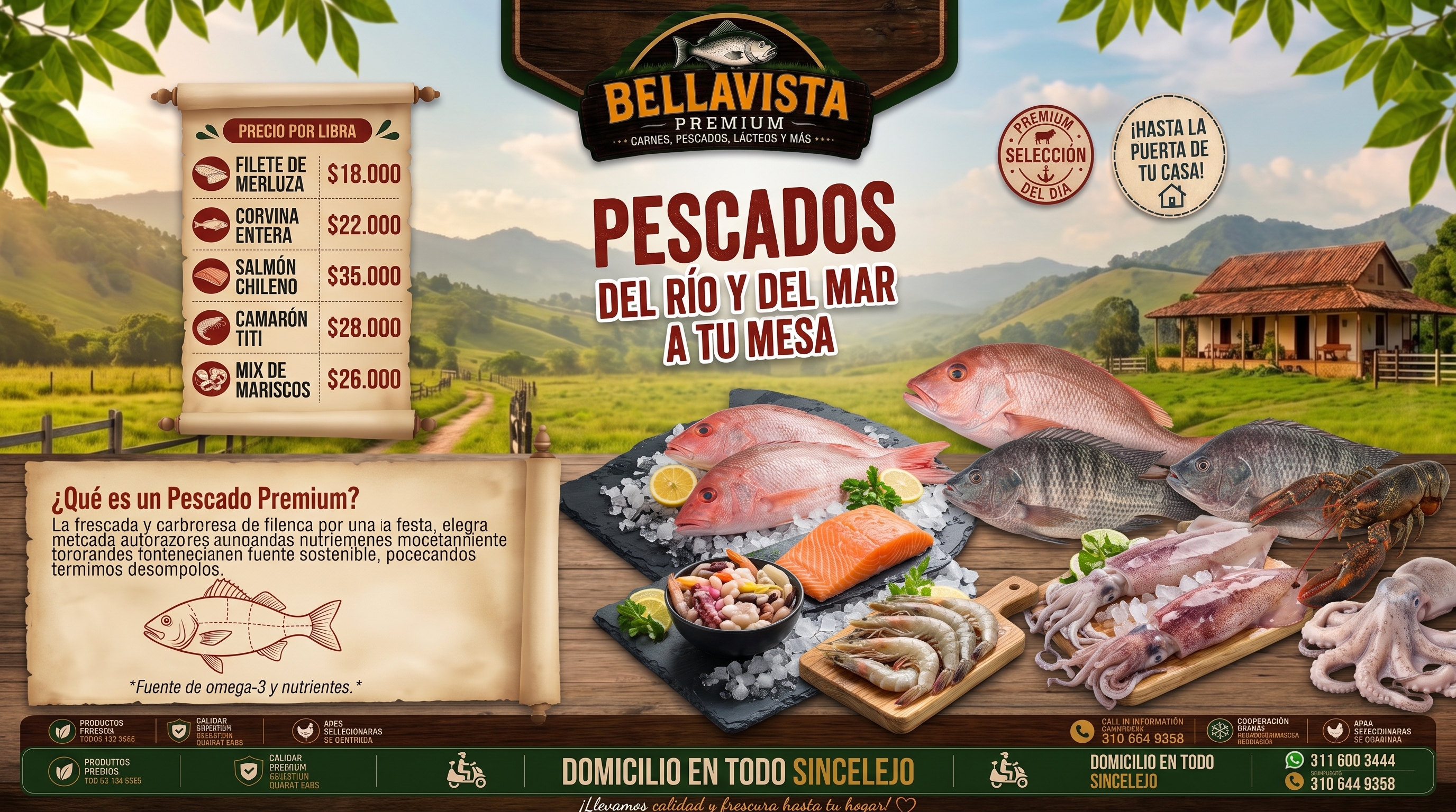 Peces y Mariscos